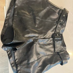 Altar’d State faux leather shorts